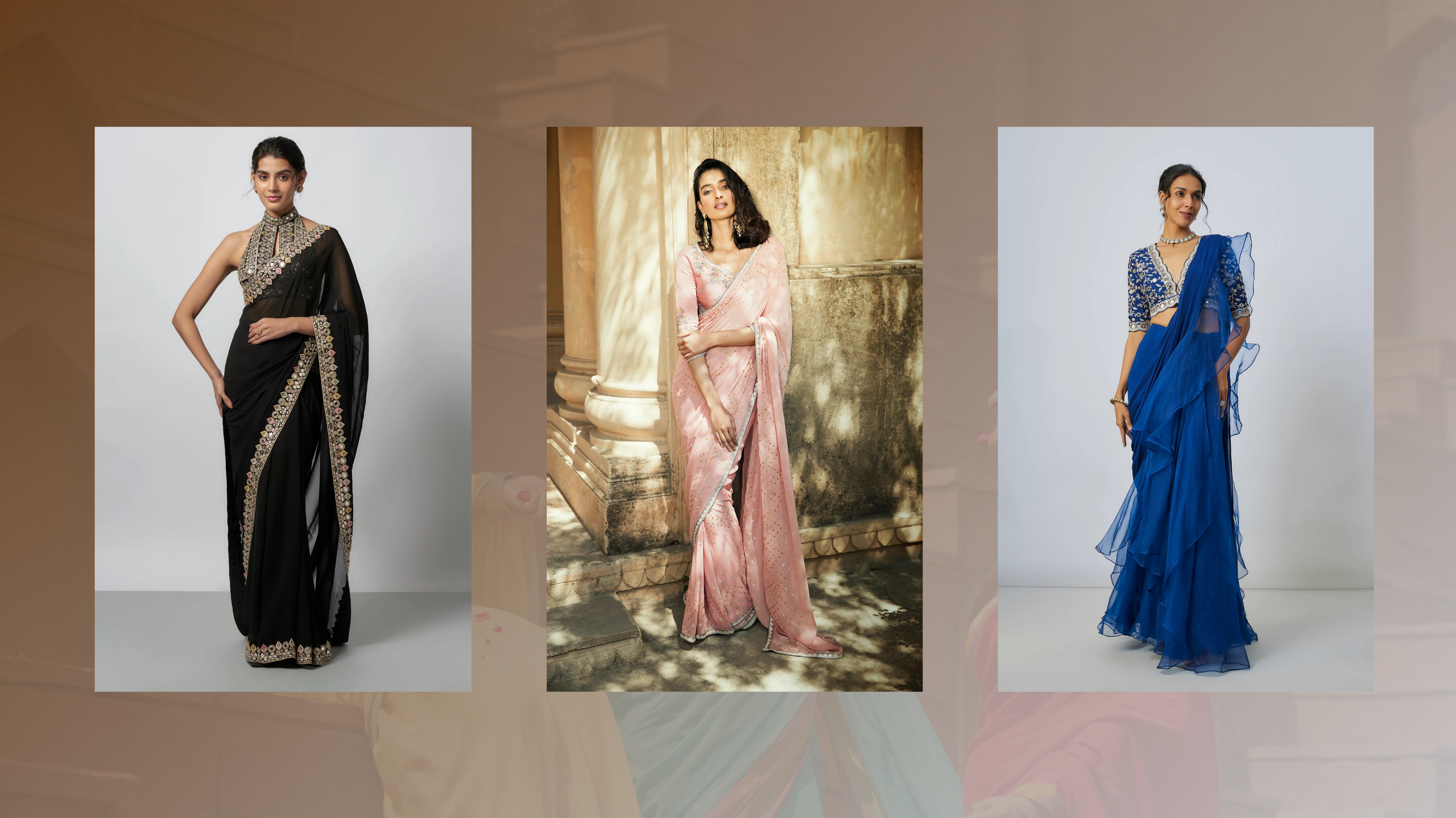 Grace & Glamour: 3 Stunning Sarees You Need to Own