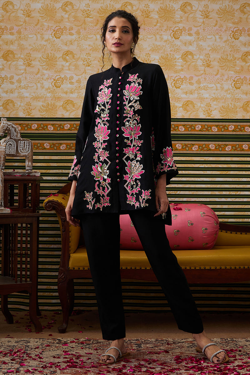 Peony Applique Co-ord Set