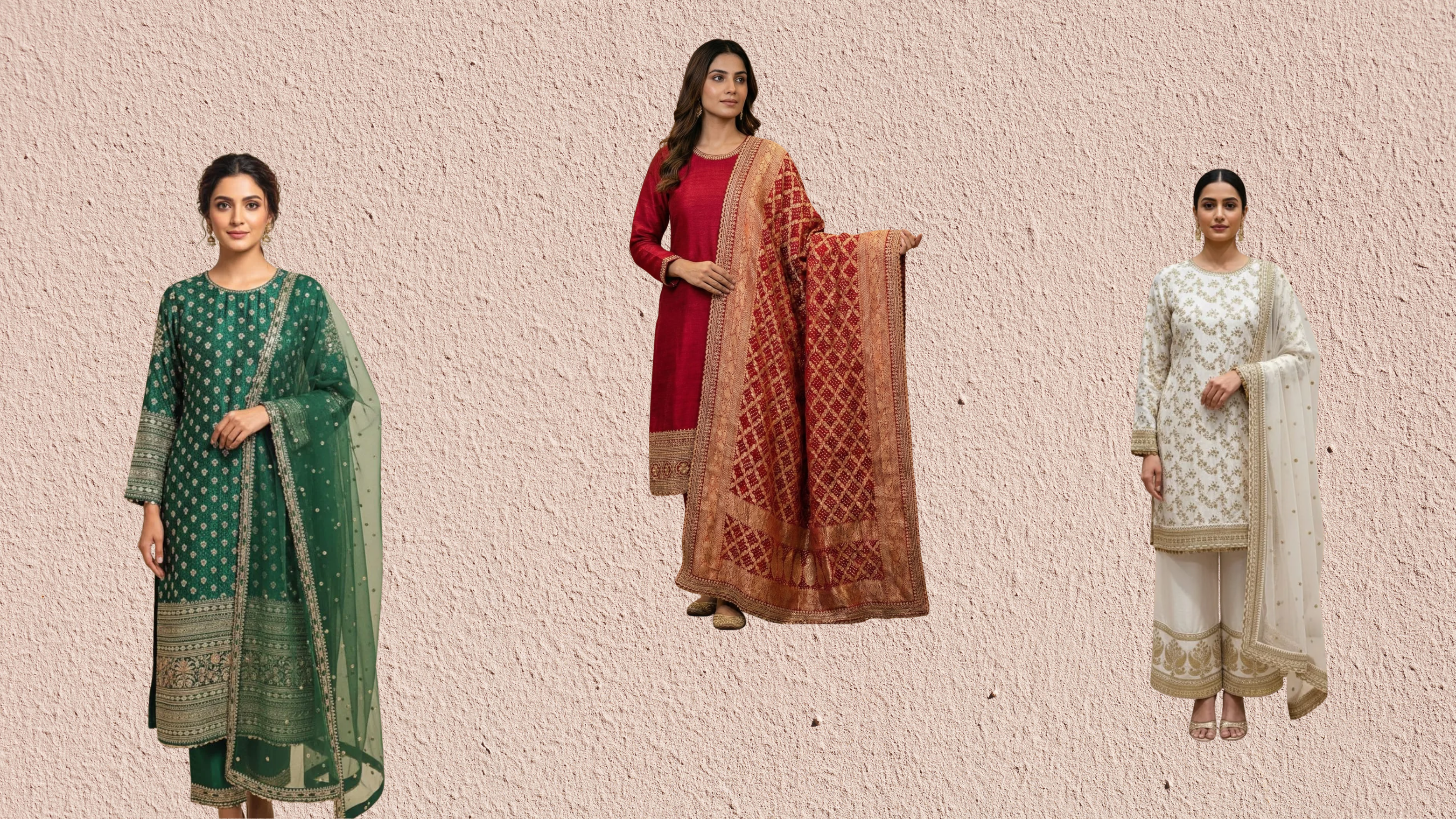 Timeless Elegance: Raw Silk Kurta Sets by Ganpatis